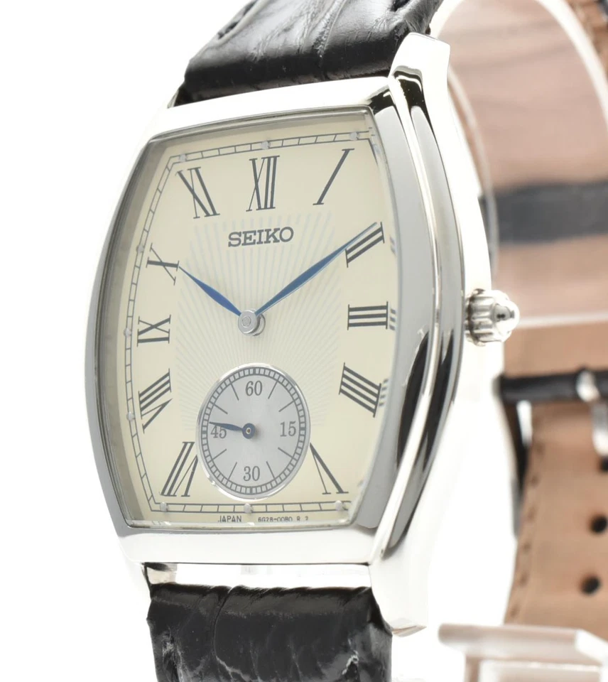 [N новом] SEIKO Premier 6G28-00A0 серебро маленький второй римские мужские часы из Японии - Изображение 1 из 4