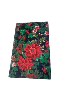 Vintage 1989 Poinsettias Quill Mark Journal USA Unused - Picture 1 of 8