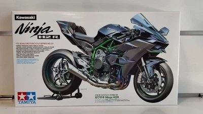 Kawasaki Ninja H2R - Moto Straße Super Sportwagen Modell 1-12 Tamiya 14131 - Bild 1 von 4