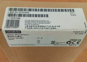 New In Box SIEMENS 6ES7321-1FF10-0AA0 6ES7 321-1FF10-0AA0 PLC Module - Picture 1 of 5