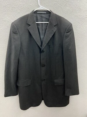 Мужской блейзер Giorgio Cosani размер 46L серый устойчивый к морщинам шерсть на трех пуговицах  - Изображение 1 из 4