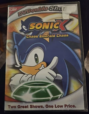 Sonic X: Chaos Emerald Chaos / Unfair Ball-DVD Double Shot-SEALED - Image 1 of 2