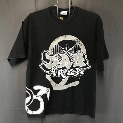 Camiseta grande Pro Tag para hombre negra California Star Nor Cal Bay Area Hyphy Y2K Foto 1 de 4