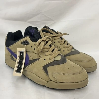 ZAPATOS DE GOLF NIKE AIR APPROACH CALDERA MARRÓN ESPIGA TALLA 7,5 VINTAGE AÑOS 90 NOS Foto 1 de 4