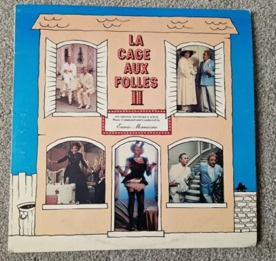 LA CAGE AUX FOLLES II SOUNDTRACK LP - ENNIO MORRICONE - USA PRESSING - CERBERUS - Image 1 of 2