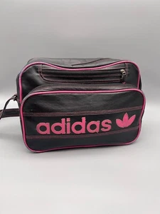 đAdidas Tasche Vint Airliner schwarz Rosa Bag UmhĂ€ngetasche Selten - Bild 1 von 11