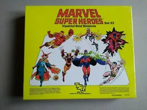 Marvel Super Heroes Miniatures Set 2 by TSR 5372 - Foto 1 di 2