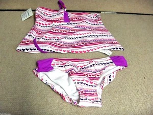  GIRLS SIZE X SMALL ( 5 ) * OLD NAVY * SWIMSUIT WITH HEARTS  NWT - Picture 1 of 2