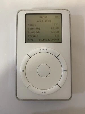 Apple iPod Classic 2ª Generación Blanco (10 GB)  Foto 1 de 4