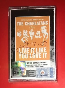 THE CHARLATANS - LIVE IT LIKE YOU LOVE IT CASSETTE - Picture 1 of 3