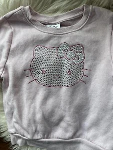 Hello Kitty Bedazzled Sweatshirt - Kids Size 4T - Picture 1 of 6