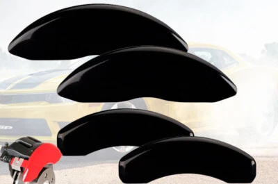 2022-2024 Acura MDX Front + Rear Black MGP Brake Disc Caliper Covers 4pc Set - Imagem 1 de 4