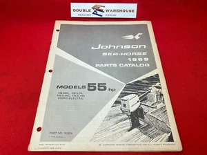 1969 Johnson 55 HP Sea Horse Hydro-Electric Parts Catalog 383874 Prelim Ed - Picture 1 of 8