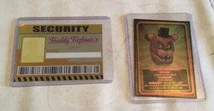FNAF Five Nights At Freddy’s Foil Holo Cards 119 & 120 - Foto 1 di 5