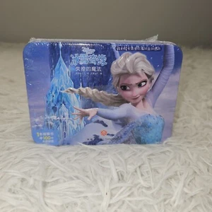 Rare Disney Frozen Japanese Tin 60 Pc Jigsaw Puzzle w/ Poster Elsa NEW - Picture 1 of 8