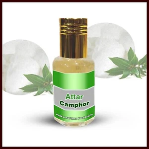 Camphor Attar / Camphor Perfume Pure High Quality Alcohol Free (10ML-500ML) - Picture 1 of 1