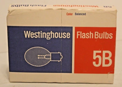 Bombillas flash Westinghouse 5B vintage nuevo paquete de 12 Foto 1 de 3
