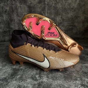 Nike Mens Zoom Mercurial Superfly 9 Elite FG Soccer Copper DR5932-811 Sz 11 NWOB - Picture 1 of 7