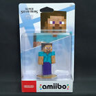 Amiibo Super Smash Bros Series Figure Steve Japan Ver Neuf New Sealed Ninten
