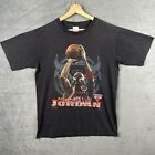 Vintage Michael Jordan 90s Chicago Bulls T-Shirt Basketball Salem Sports Size L