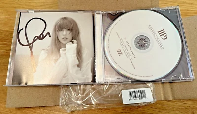 Tortured Poets Department CD Bonus The Manuscript w/ Hand Signed Photo SHIPS NOW - Image 1 of 4