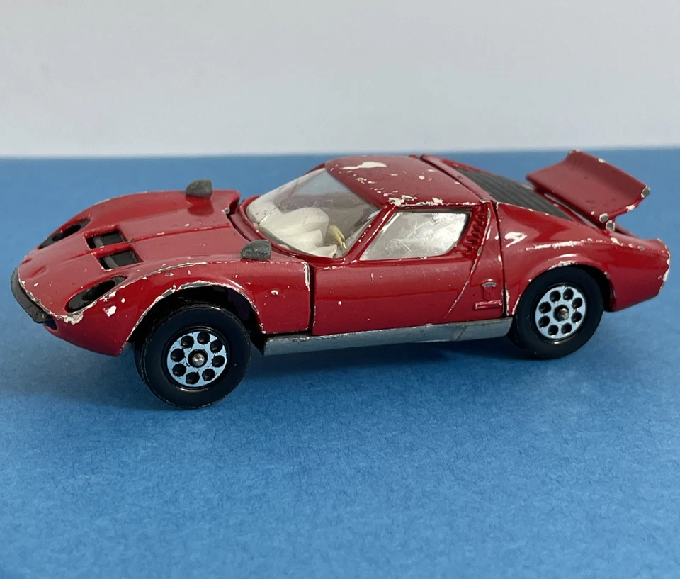 CORGI TOYS #342 LAMBORGHINI MIURA GT P400 RED Diecast GT Britain - Image 1 of 4