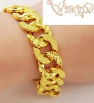 Pulsera Joyería Moda Chapada en Oro 22k Foto 1 de 4