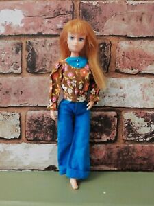 Uneeda Dollikin Doll Fashion Action Girl Original Clothing 1970s TLC