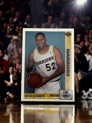 1991-92 Upper Deck #10 Victor Alexander RC - NM - Image 1 of 2