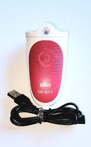 Braun Silk-épil 5 Legs, Body and Face Epilator and Shaver - Wet & Dry - Pink - Bild 1 von 1