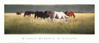 Michael Workman Grazing Horses 39.5x17.25