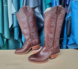 Kimmel Boot Co. Custom Women's Calfskin Western Cowboy Boots US 9-9.5 E (Wide) - Picture 1 of 11