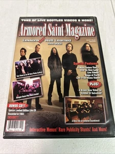 Lessons Not Well Learned, 1991-2001, Armored Saint Magazine 2 Disc CD/DVD - Picture 1 of 2