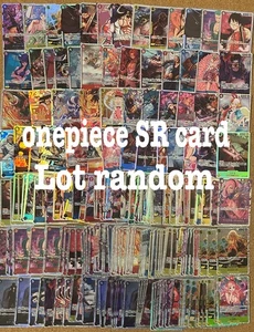 one piece card game SR Holo card Lot random anime card - Picture 1 of 3