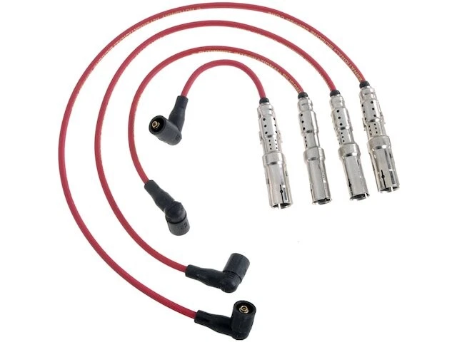 Spark Plug Wire Set For 2007-2010 VW Golf City 2.0L 4 Cyl 2008 2009 QJ618JP - Image 1 of 1