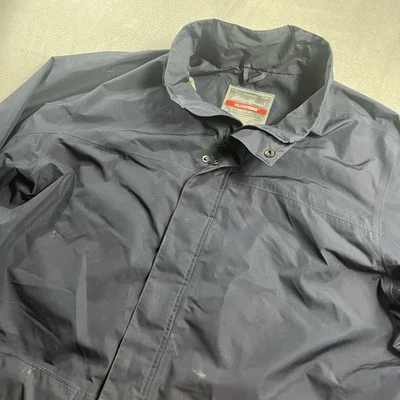 Chaqueta Eddie Bauer Para Hombre 2XLT Azul Marino Borde Impermeable Foto 1 de 4