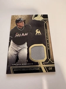 2015 Topps Tier One - Relics Giancarlo Stanton #TSR-GS /399 (MEM) - Picture 1 of 1
