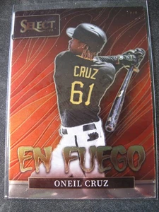 ONEIL CRUZ 2022 Panini Select EN FUEGO #EF1 PITTSBURGH PIRATES RC Mint - Picture 1 of 2