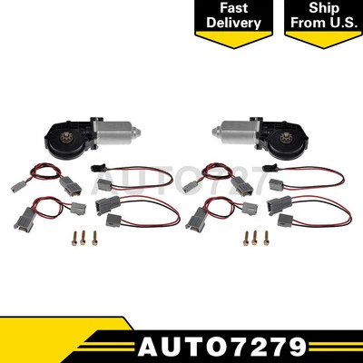 Motor de ventana eléctrica Dorman delantero izquierdo derecho 2 piezas para Ford F-250 1981-1995 Foto 1 de 4