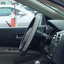 Airbag volante conductor Nissan Rogue LH 2010-2012 OEM Foto 1 de 3