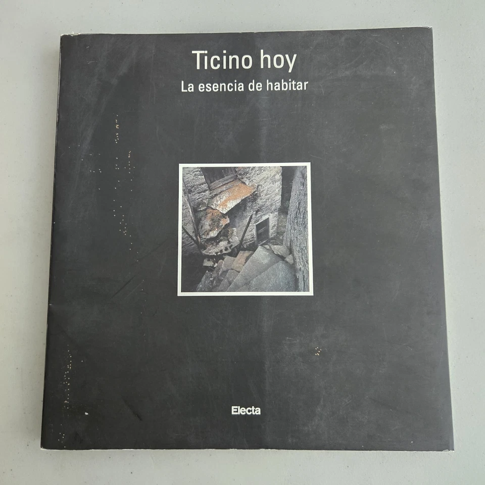 Ticino Hoy La Esencia de Habitar Museo Espanol Vtg Spanish Architecture Book HTF - Image 1 of 4