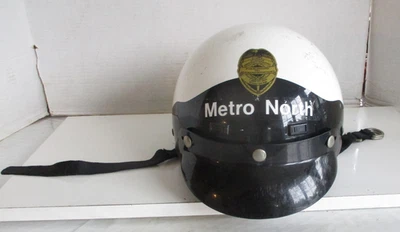 Casco de policía vintage 1988 obsoleto Marushin Kogyo Co LTD talla L 7 5/8 Foto 1 de 4
