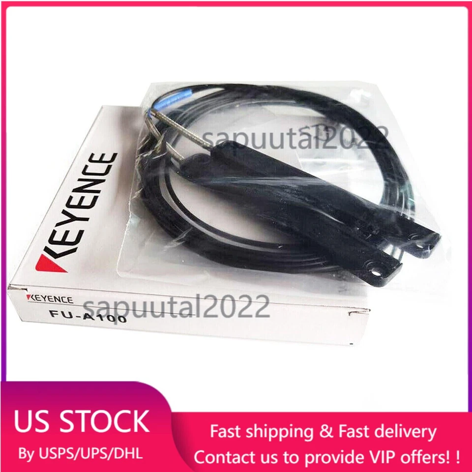 KEYENCE FU-A100 FUA100 Fiber Optic Sensor  US Free TAX - Image 1 of 1