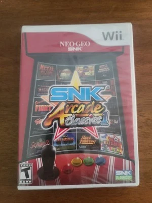 SNK Arcade Classics, Vol. 1 (Nintendo Wii, 2008) Brand New Factory Sealed! - Image 1 of 4