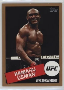 Topps UFC 1985 2020 Topps diseño de béisbol dorado/50 Kamaru Usman #85T-10 - Imagen 1 de 3
