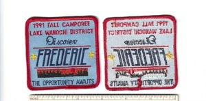 SCOUT BSA 1991 LAKE WANOCHI DISTRICT INDIANHEAD COUNCIL FREDERIC WI CAMPOREE MN - Picture 1 of 1