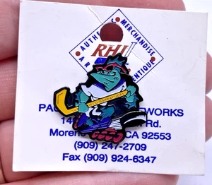 RHI San Diego Barracudas Pin Vintage Rollhockey Sammlerstück verstorben Team 1" - Bild 1 von 7