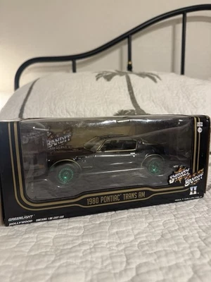 Smokey & The Bandit 1980 Pontiac Trans Am 1:24 Greenlight Hollywood “CHASE” - Image 1 of 4