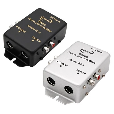 Dynavox Phono-Vorverstärker TC-4 mit Cinch und 5-polig DIN Anschluss MM-System - Bild 1 von 4