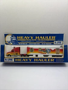 K-LINE HEAVY HAULER (#K-811503RB&BB) SCALA O RINGLING BROS. CAMION DA CIRCO - Foto 1 di 6